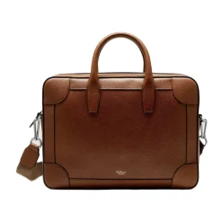 Tasker<Mulberry Belgrave Dokumentholder, enkel Brun