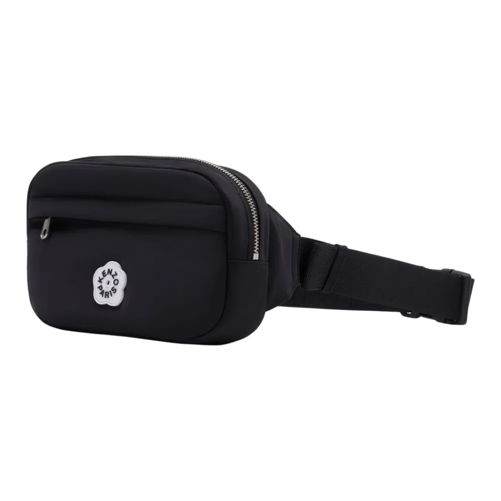 Bæltetasker^Kenzo Belt Bag - - Nylon - Black Sort