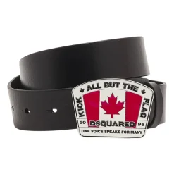 Bælter & Seler<Dsquared2 Belt Bambino Sort