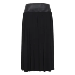 Nederdele^Alaïa Belt Midi Skirt Sort