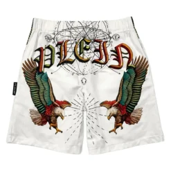 Underdele<Philipp Plein Bermuda Shorts Hvid