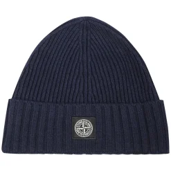 Huer, Kasketter & Hatte|Huer & Kasketter<Stone Island Berretto Badge Blå