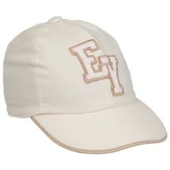 Huer & Kasketter^Eleventy Berretto con logo Beige