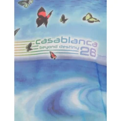 T-Shirts<Casablanca Beyond Destiny Mesh T-Shirt Blå