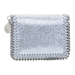 Punge & Kortholder<Stella McCartney Bi-Fold Wallet Falabella Grå