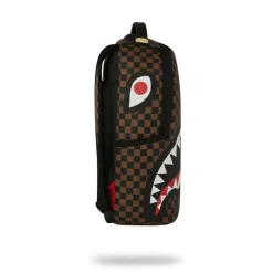 Rygsække<SPRAYGROUND Big Backpack Shark Check Embossed B8232 Brun