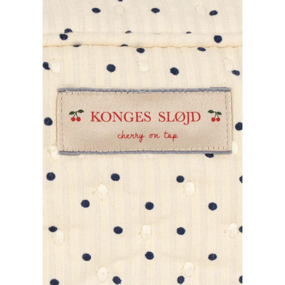 Tasker|Toilettasker^Konges Sløjd Big Toiletry Bag - Estate Dot Beige