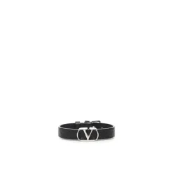 Bælter<Valentino Garavani Bijoux Kalveskind VLogo Signatur Sort