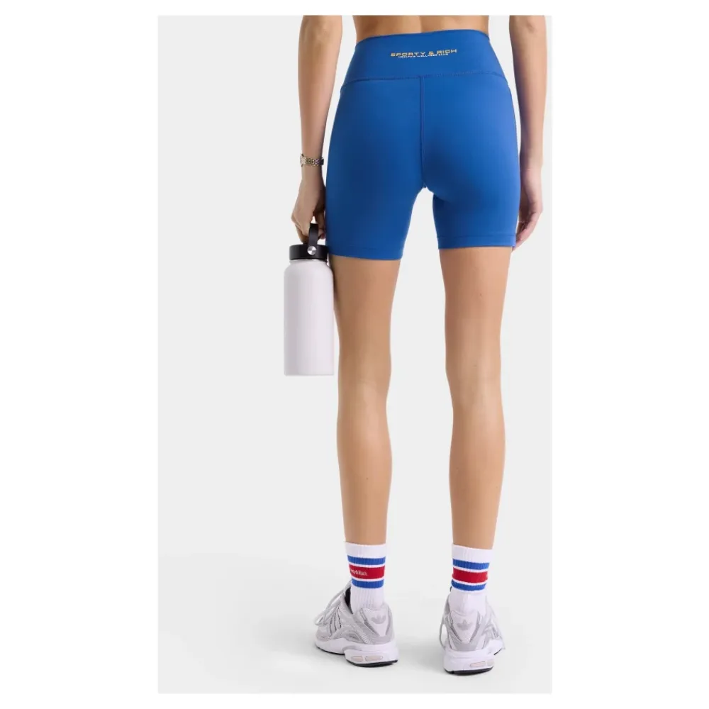 Træningsbukser & Tights<Sporty & Rich Biker Shorts Blå