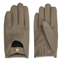 Handsker<Kazar Bilhandsker i taupe farve Beige