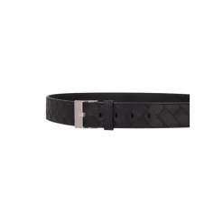 Bælter^Bottega Veneta Biobaseret Læder Intrigue Taske Sort