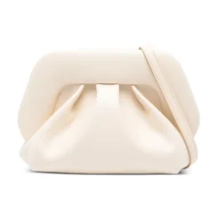 Clutch^THEMOIRè Bios Gathered Clutch Hvid