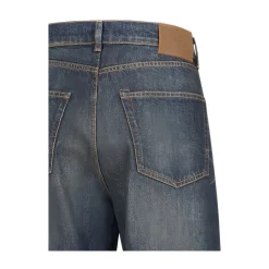 Jeans^Our Legacy Bomuld Faded Wash Jeans Knap Fly Blå