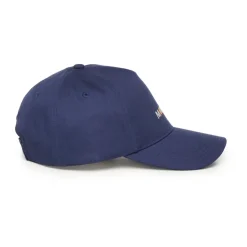 Huer, Kasketter & Hatte^Moncler Bomuld Gabardine Logo Broderet Hat Blå
