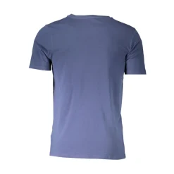 T-Shirts^Aeronautica Militare Bomuld Logo T-Shirt Crew Neck Blå