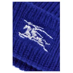Huer, Kasketter & Hatte^Burberry Cashmere Beanie Hat AW24 Blå