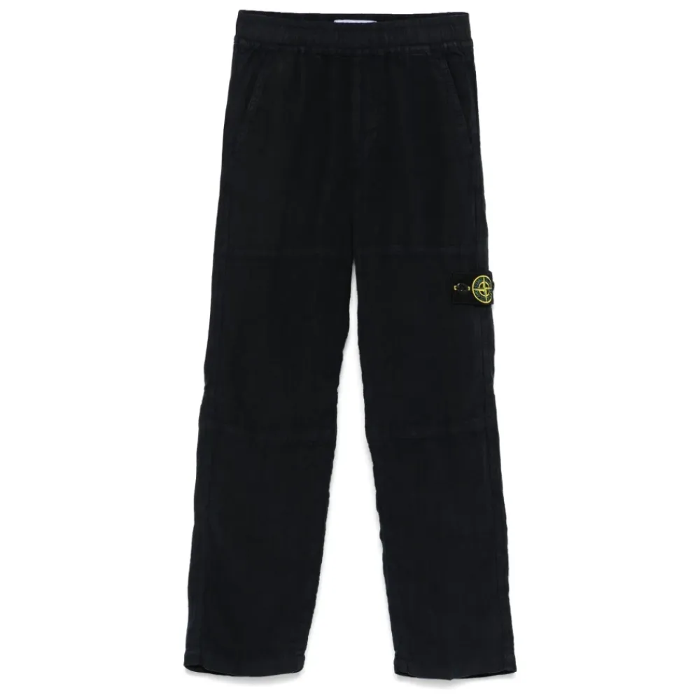 Underdele<Stone Island Casual Bukser til Mænd Blå