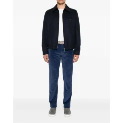 Jeans<Jacob Cohën Corduroy Five-Pocket Jeans Blå