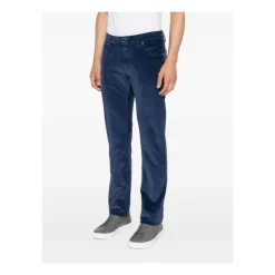 Jeans<Jacob Cohën Corduroy Five-Pocket Jeans Blå