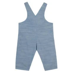 Jumpsuits^Tartine et Chocolat Denim Fleurie Broderet Kjole Blå