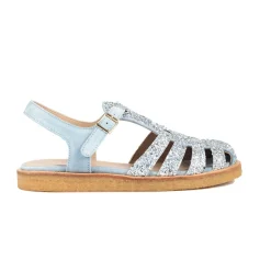 Sandaler<Angulus Glitter Sandal med Ankelrem Blå