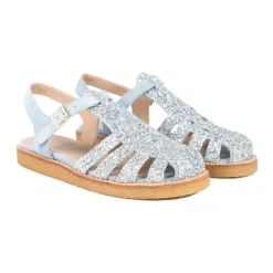 Sandaler<Angulus Glitter Sandal med Ankelrem Blå