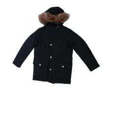 Jakker<Woolrich Hættefrakke med Pelskant Blå