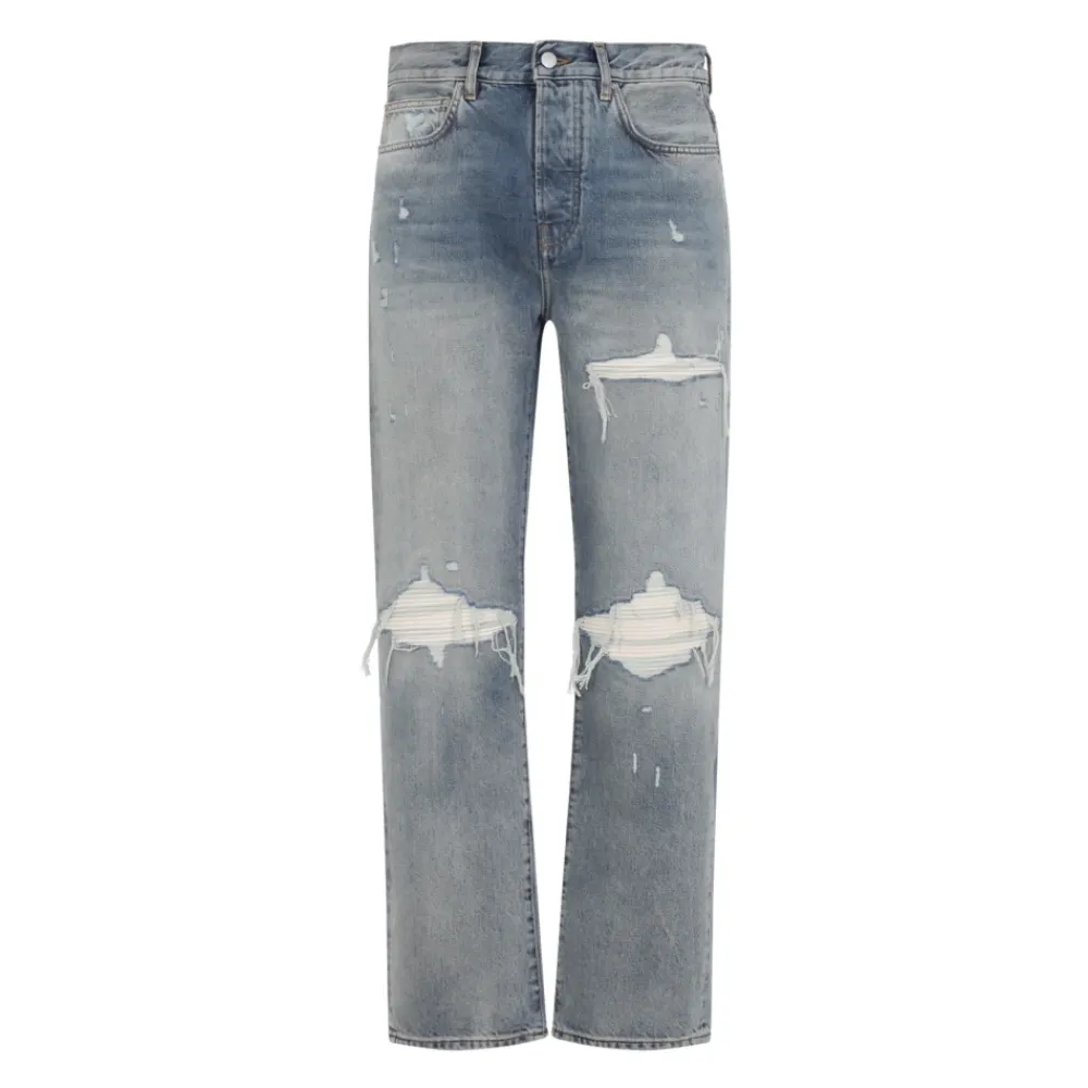 Jeans<Amiri Jeans Moderne Pasform Afslappet Stil Blå