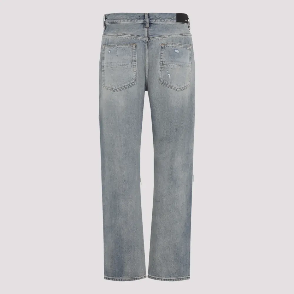 Jeans<Amiri Jeans Moderne Pasform Afslappet Stil Blå