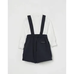 Jumpsuits<Emporio Armani Knapdetalje Børne Jumpsuit Blå