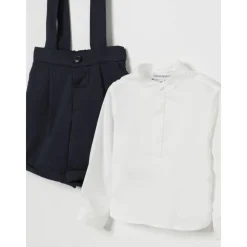 Jumpsuits<Emporio Armani Knapdetalje Børne Jumpsuit Blå