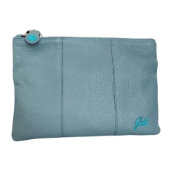 Clutch^Gabs læder crossbody taske Mineral Blå