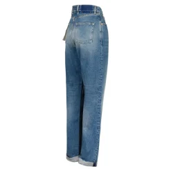 Jeans^Golden Goose Medium Vask Wide Leg Jeans Blå