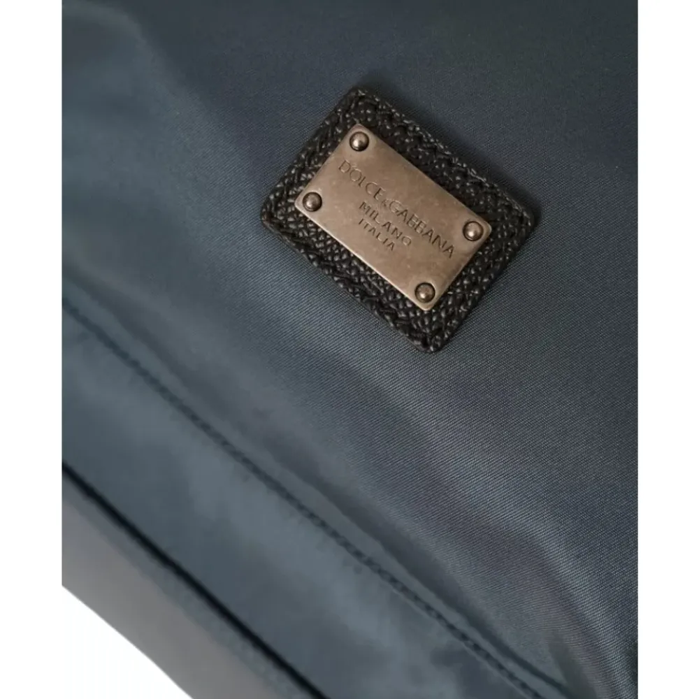Rygsække^Dolce & Gabbana Nylon DGFamily Patch Rygsæk Blå