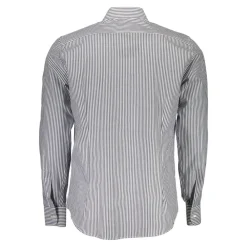 Skjorter<La Martina Skjorte med Lange Ærmer og Button-Down Krave Blå