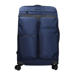 Kufferter<Piquadro Stofbagage med Justerbart Håndtag Blå