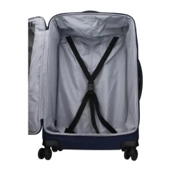 Kufferter<Piquadro Stofbagage med Justerbart Håndtag Blå