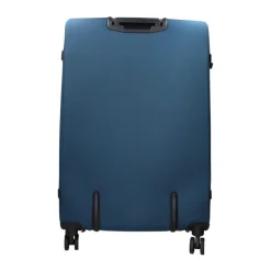 Kufferter^Piquadro Stofbagagevogn med TSA-lukning Blå