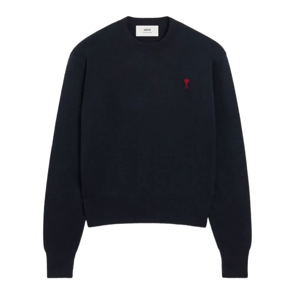 Strik^Ami Paris Sweaters til et stilfuldt look Blå