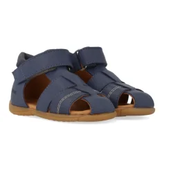 Sandaler^Angulus Velcro Begynder Sandal - Indigo Blå