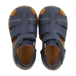 Sandaler^Angulus Velcro Begynder Sandal - Indigo Blå