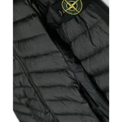 Jakker<Stone Island Black Feather Vera Jakke Sort