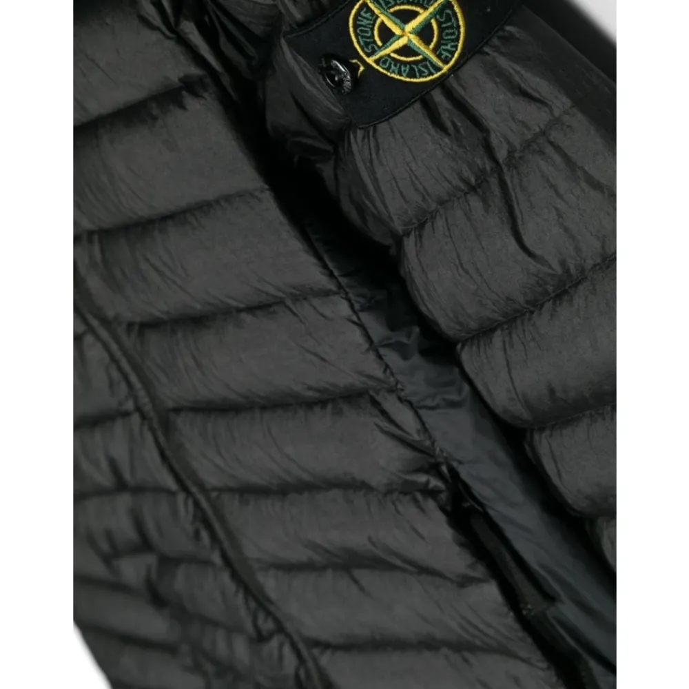 Jakker<Stone Island Black Feather Vera Jakke Sort