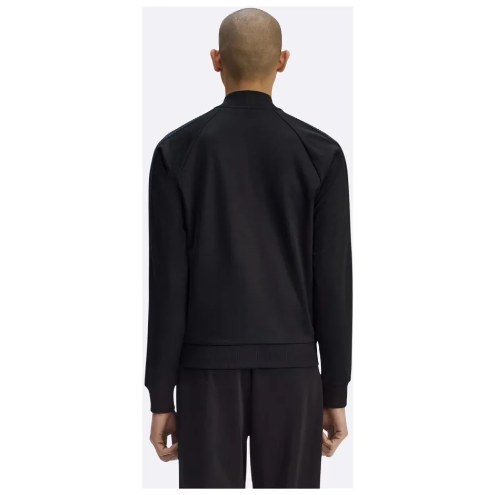 Træningsjakker^Fred Perry Black Watch Tartan Taped Track Sort