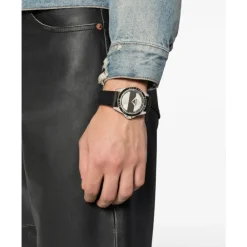 Ure<Vivienne Westwood Blackwall Quartz Ur Læderrem Sort