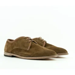 Business Sko<Hudson Bløde Tan Suede Derby Sko Brun