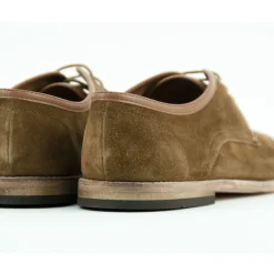 Business Sko<Hudson Bløde Tan Suede Derby Sko Brun