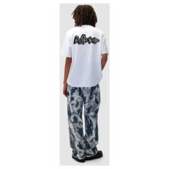T-Shirts<Arte Antwerp Blocks Print Tee Hvid