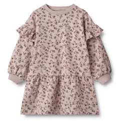 Kjoler & Nederdele<Wheat Blomstret Langærmet Kjole Tør Rose Pink