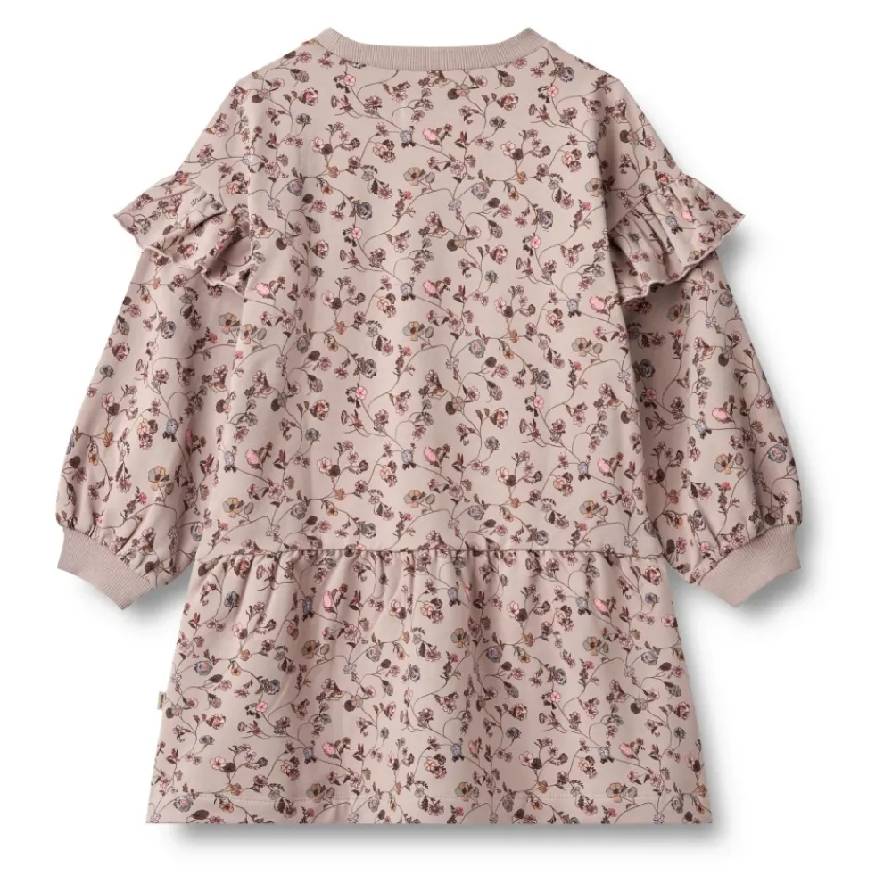 Kjoler & Nederdele<Wheat Blomstret Langærmet Kjole Tør Rose Pink